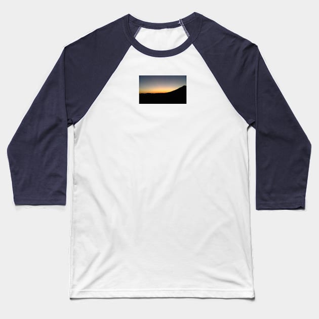 Desert evening Baseball T-Shirt by littlebird